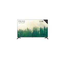 TV QLED 43" - PEAQ PTV 43AQU-5023C, UHD 4K, Android TV, HDR10, Dolby Audio, Triple Tunner, Negro