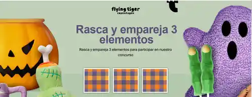 ¡Un escalofriante premio te espera! Rasca y gana con Flying Tiger (sorteo)