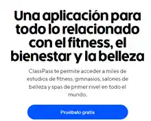 Un mes gratis de yoga / pilates con la APP ClassPass