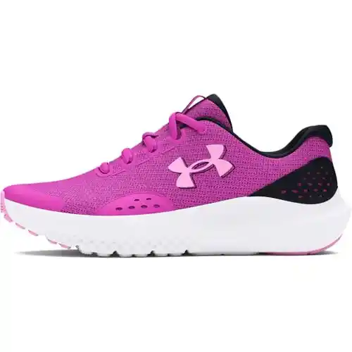 Under Armour GGS Surge 4 Zapatillas para Correr, Vivid Magenta, 39 EU