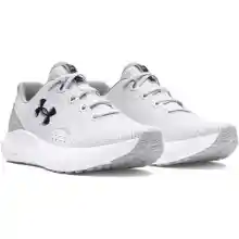 Under Armour UA Charged Surge 4, Zapatillas para Correr Hombre, White/Halo Gray/Black, 43 EU