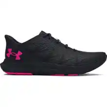 Under Armour UA W Charged Speed Swift, Zapatillas para Correr Mujer, Black Black Rebel Pink, 39 EU