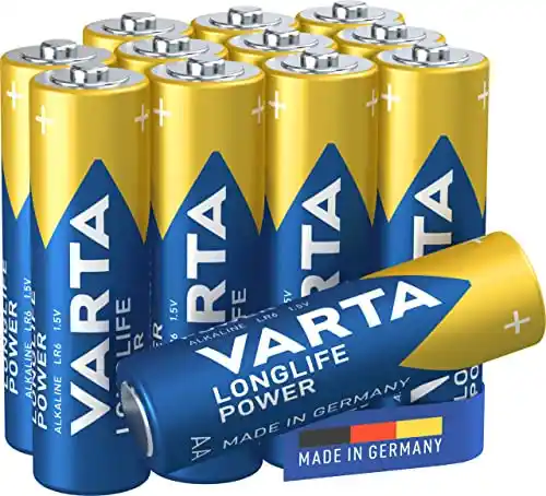 Varta Pila Longlife Power AA Mignon LR06 (paquete de 12 unidades)