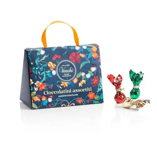 Venchi - Bolsa de Regalo con Surtido de Bombones Cometa, 234 g - Idea de Regalo - Sin Gluten