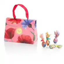 Venchi - Bolsa Papaveri con Huevos de Chocolate, Sabores Surtidos con "Avellana Piamonte", Pistachos y Almendras, Sin Gluten, Caja Regalo Colección Pascua 180 gr, Idea de Regalo