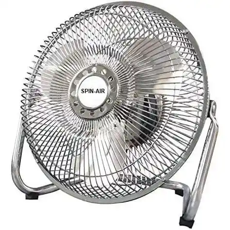 Ventilador de sobremesa y suelo, 3 velocidades, silencioso, inclinable.