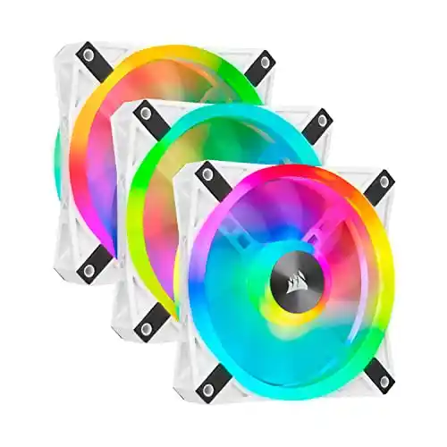 Ventiladores Corsair QL120 RGB, pack de 3 unidades.