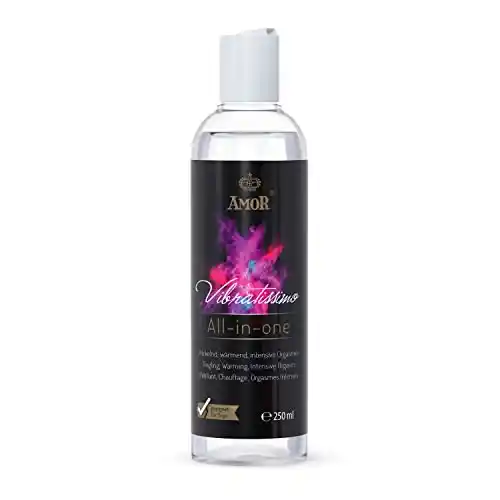 Vibratissimo Play Gel all-in-one 250 ml I Lubricante con efecto cálido, estimulante y potenciador del orgasmo