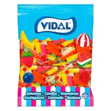 Vidal Dedos Surtidos Brillo Golosina, 1000 gr