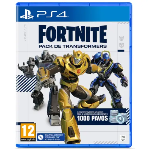 Videojuego PlayStation 4 Meridiem Games Fortnite Pack de Transformers