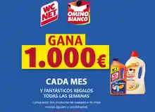 ¡Gana premios de 1.000 €, freidoras y más con WC Net y Omino Blanco! (Sorteo)