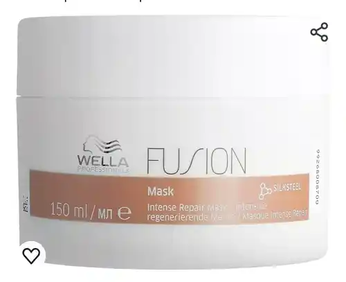 Wella Professionals - Fusion Línea de Cuidado Capilar Intensa: Recuperación y Reparación para Cabellos Dañados, Mascarilla de reparación