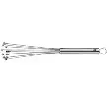 WMF Profi Plus - Batidor 27 cm con Punta de Bolas de Acero, Acero Inoxidable Cromargan Pulido, Apto para Lavavajillas