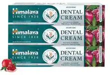 X3 Himalaya pasta de dientes con granada | with natural fluoride - 100g (Pack of 3)