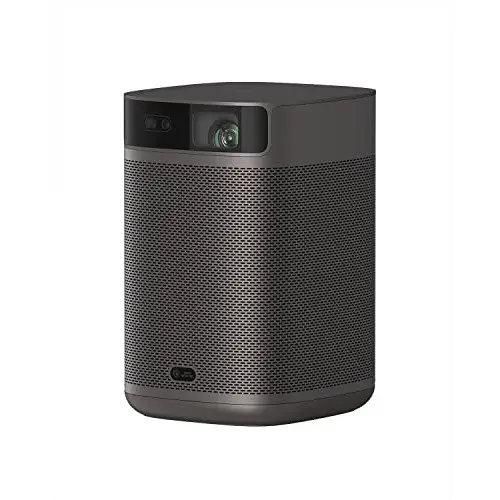 XGIMI MoGo 2 Pro 1080P Mini Proyector Portátil, WiFi y Bluetooth, Android TV 11.0, 400 Lúmenes ISO, Altavoces 2X8W, Soporta 4K, Enfoque Automático, Evitación de Objetos y Adaptación de Pantalla