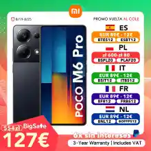 Xiaomi POCO M6 Pro 4G 8GB/256GB 12/512GB NFC EU Charger Global Version - Teléfono móvil - AliExpress