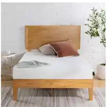 Zinus Colchón 90x190 cm - Altura del colchón 15 cm - Colchón de espuma viscoelástica - Colchón de té verde - Firmeza del colchón H2-H3